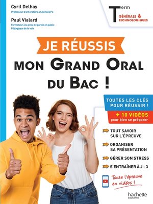 cover image of Je réussis mon grand oral du BAC